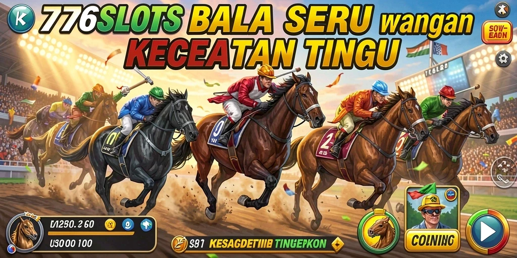 Tampilan gameplay seru dalam 7276SLOTS dengan mobil balap yang memukau.