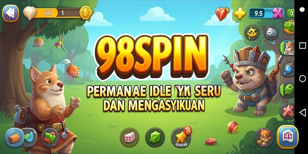 Menampilkan gameplay seru dan menarik dari 98SPIN.