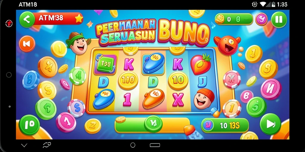 Tampilan menarik dari permainan Bingo ATM138 yang seru.