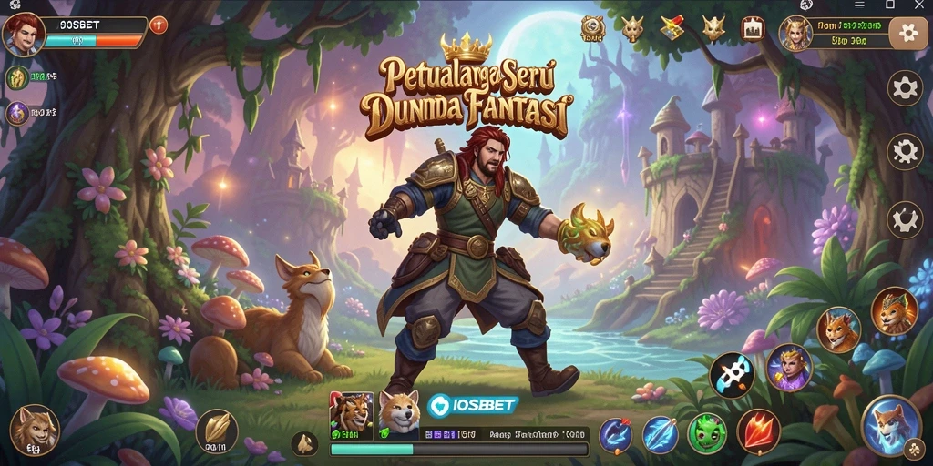 Gameplay menakjubkan di dunia petualangan IOSBET.