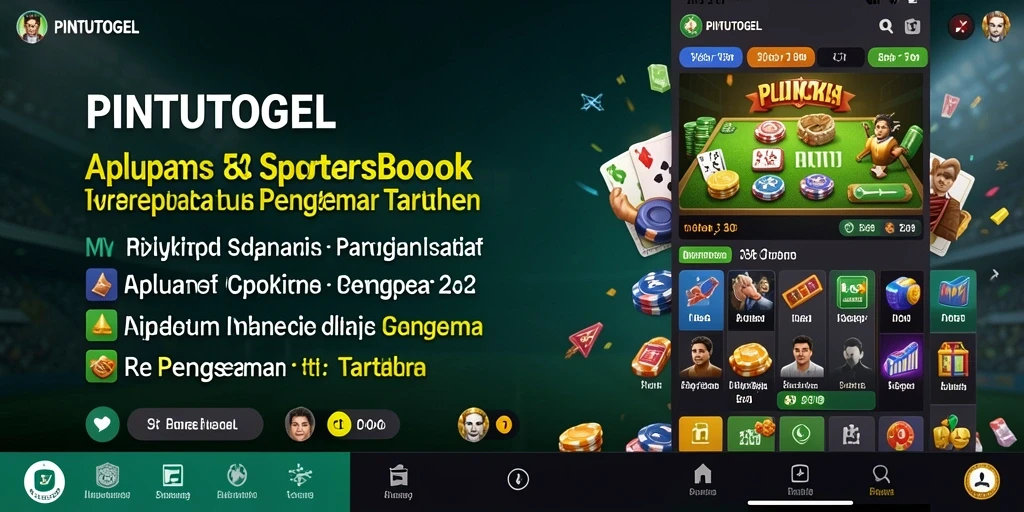 Tampilan antarmuka PINTUTOGEL menampilkan berbagai opsi taruhan olahraga.