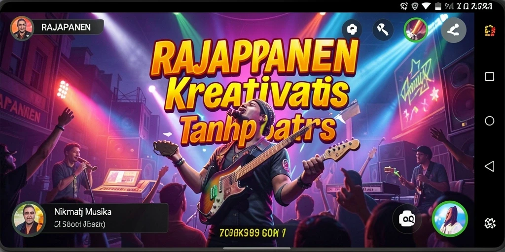 Tampilan gameplay RAJAPANEN yang penuh warna dan interaktif.