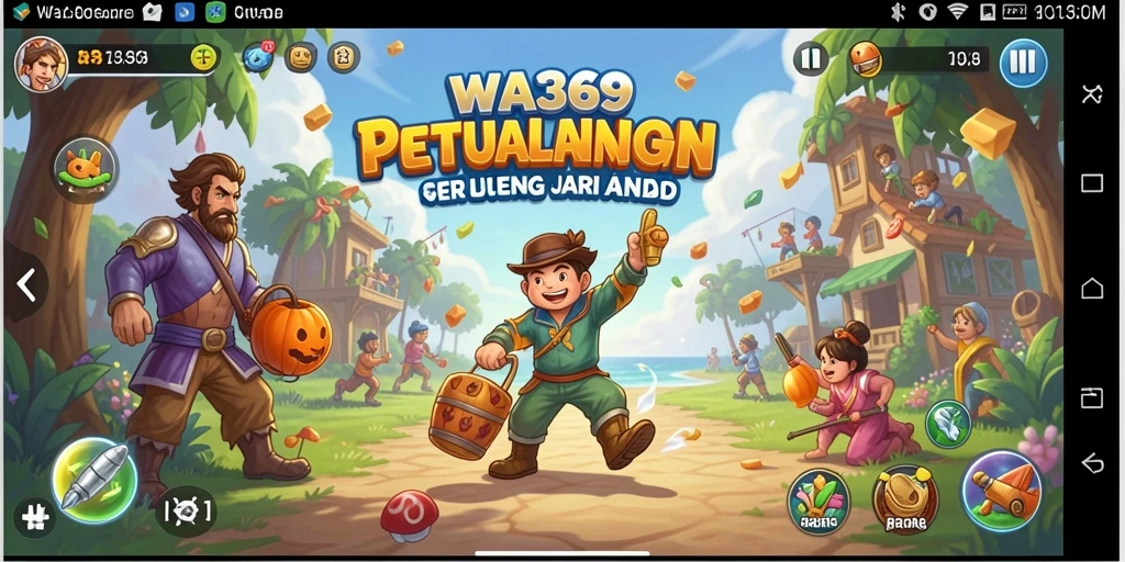 Tampilan utama gameplay WA369 dengan aksi Arcade yang mendebarkan.