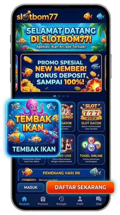 Tampilan antarmuka slotbom77 yang intuitif dan menarik.
