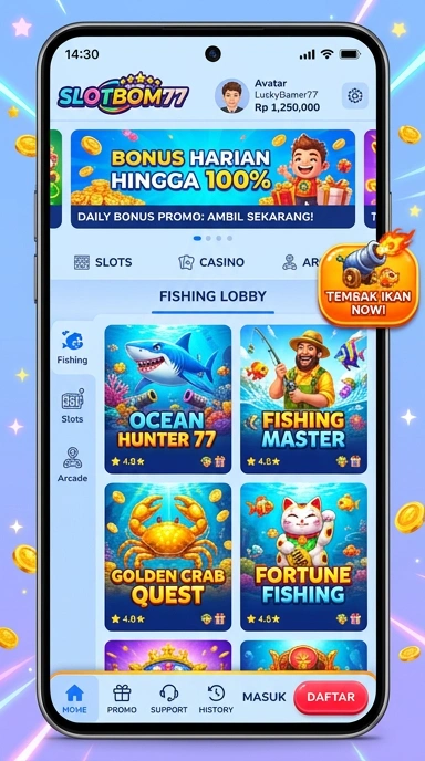 slotbom77 menawarkan aplikasi berkualitas untuk semua pengguna Android.